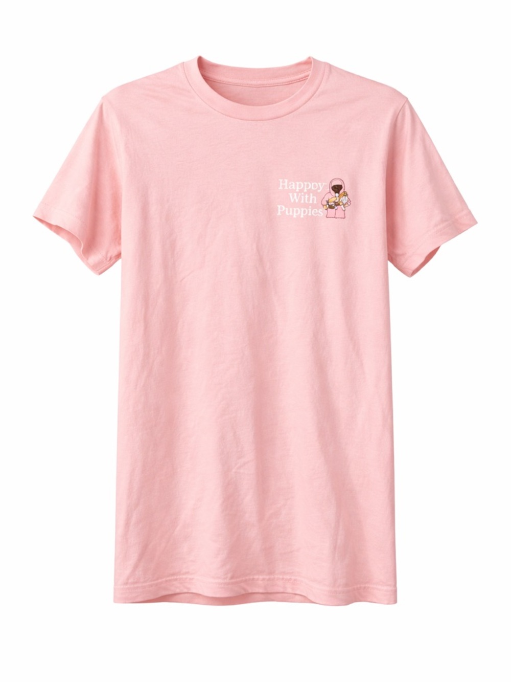 Rappers With Puppies Pink Graphic Tee Dog Limited Size Small